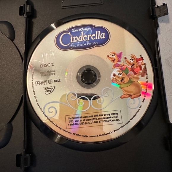 Walt Disney's Cinderella (1950) (DVD, 2005, 2-Disc Special Platinum Edition) - Picture 4 of 4